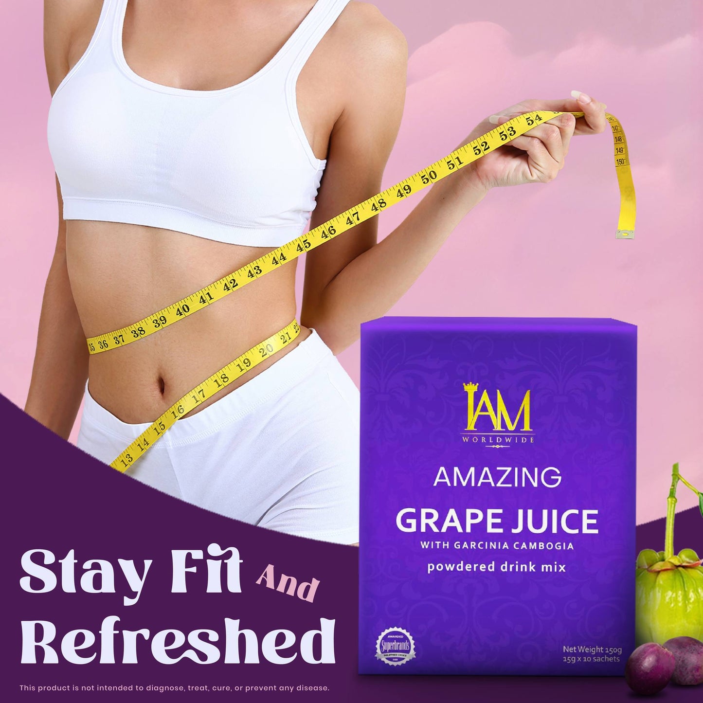 Amazing Garcinia Cambogia Grape Juice | 10 SACHETS | 10 DAYS PROGRAM Regular price₱1,500.00 Sale price₱900.00Sale
