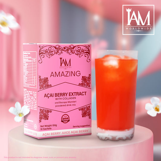 Amazing Acai Berry with Collagen and Bacopa | 7 Sachets | Free Shipping | COD