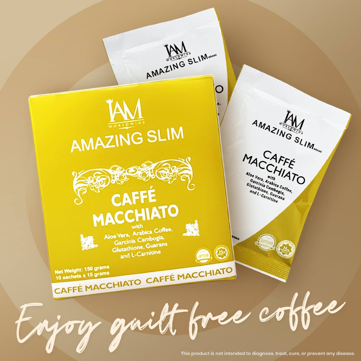 Amazing Sliming Coffee Machiatto | 10 Sachets Per Box | COD | Free Shipping